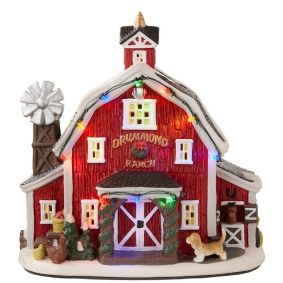 The Pioneer Woman Holiday Drummond Ranch Led Christmas Village New Pioneer Woman Poshmark